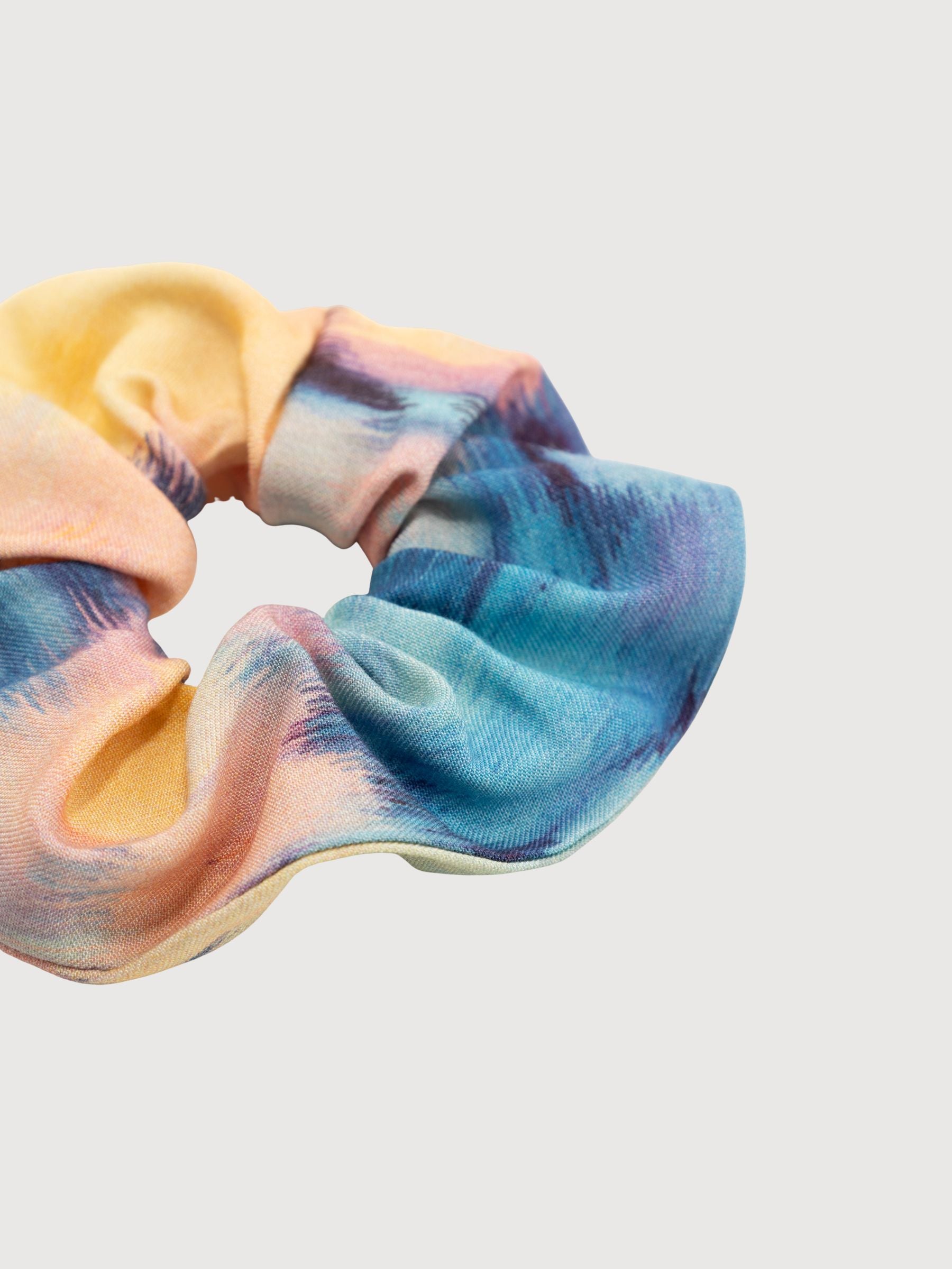 Scrunchie Ikat Fantasia Multicolore | DEDICATED