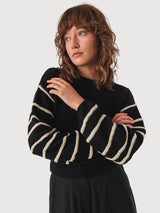 Sweatshirt Aitza Black Woman | Skfk