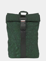 Backpack Rolltop Green Recycled Airbags |  Airpaq