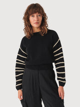 Sweatshirt Aitza Black Woman | Skfk