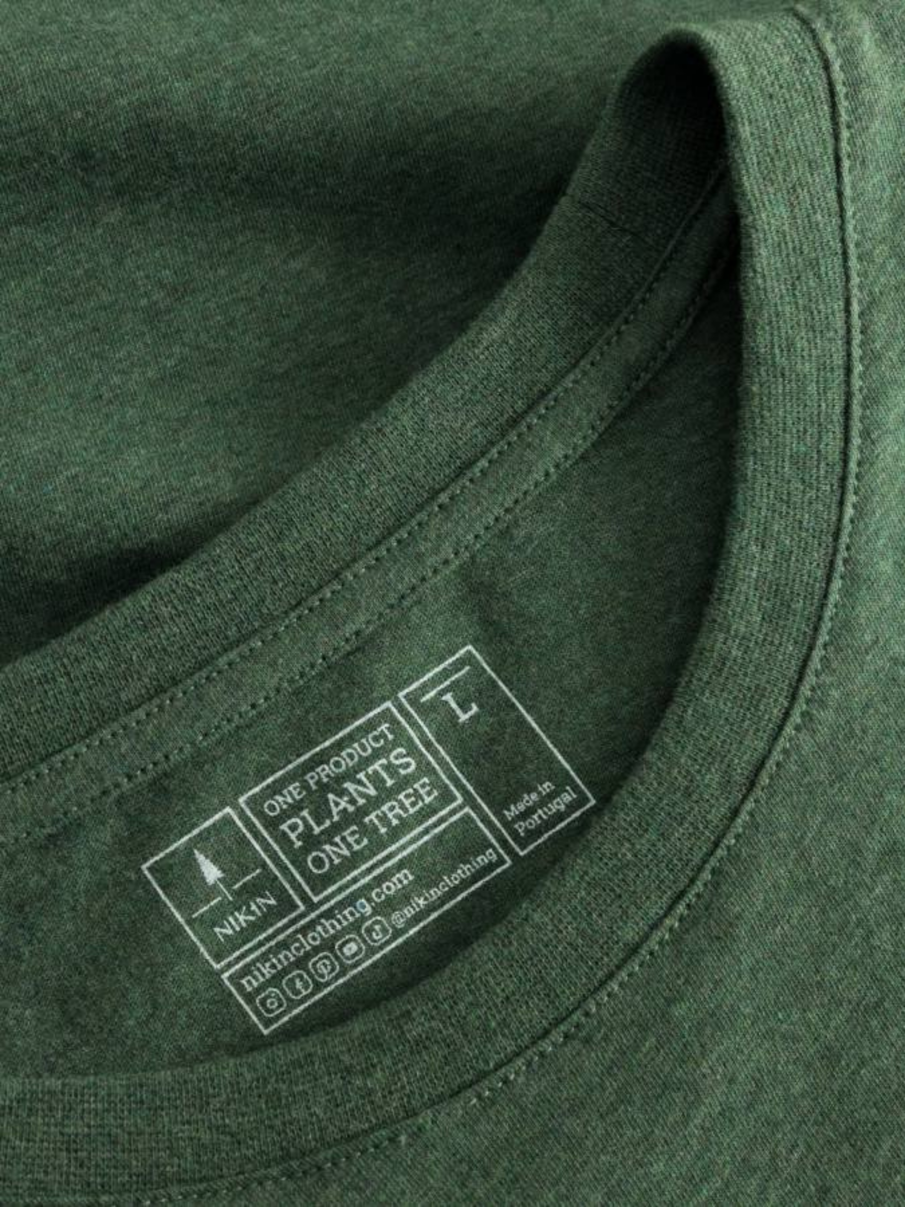 TreeShirt Olive Mel Man | Nikin