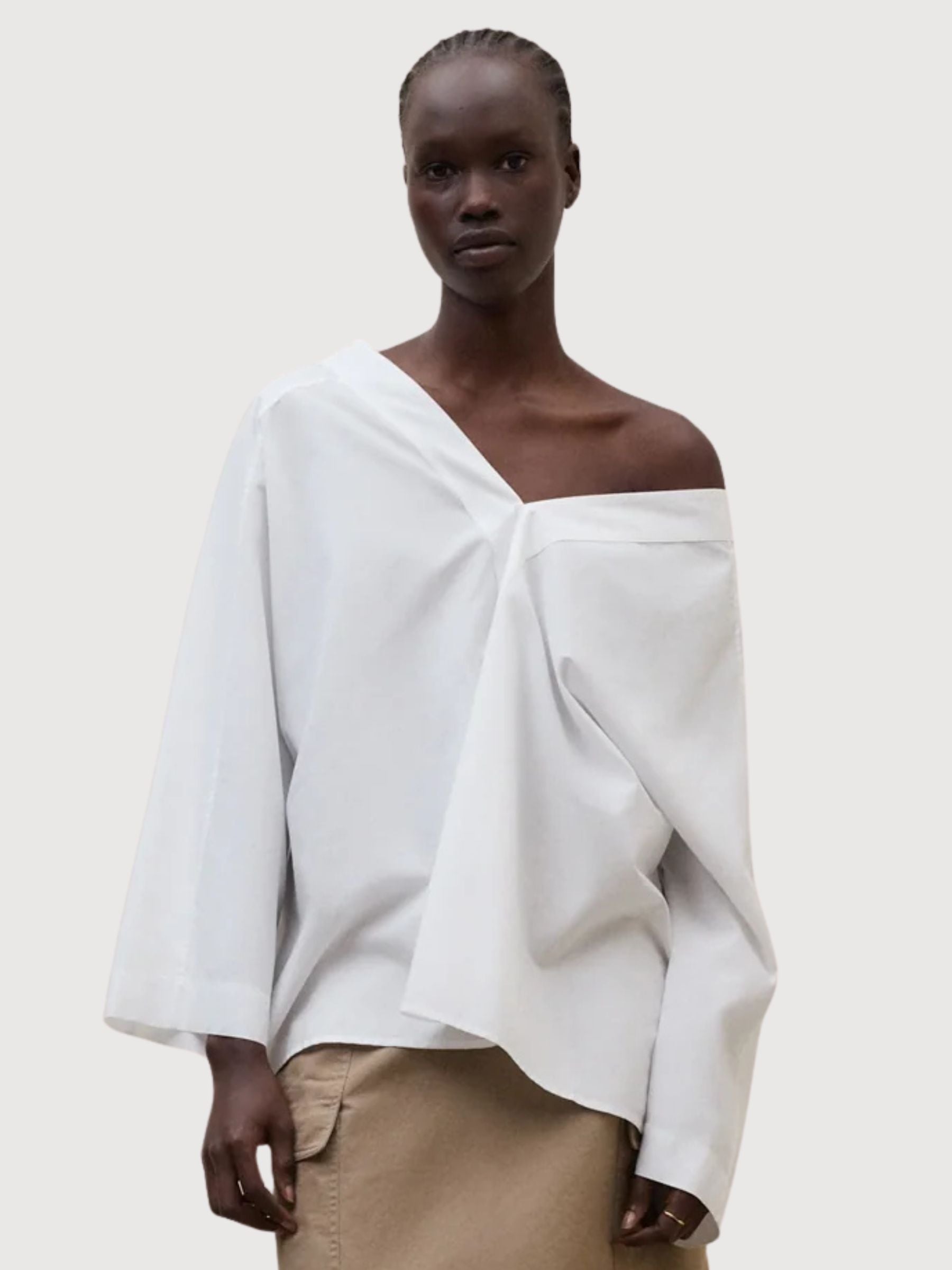 PIA SHIRT DONNA Bianca | Ecoalf