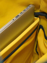 Backpack Rolltop Green Recycled Airbags |  Airpaq