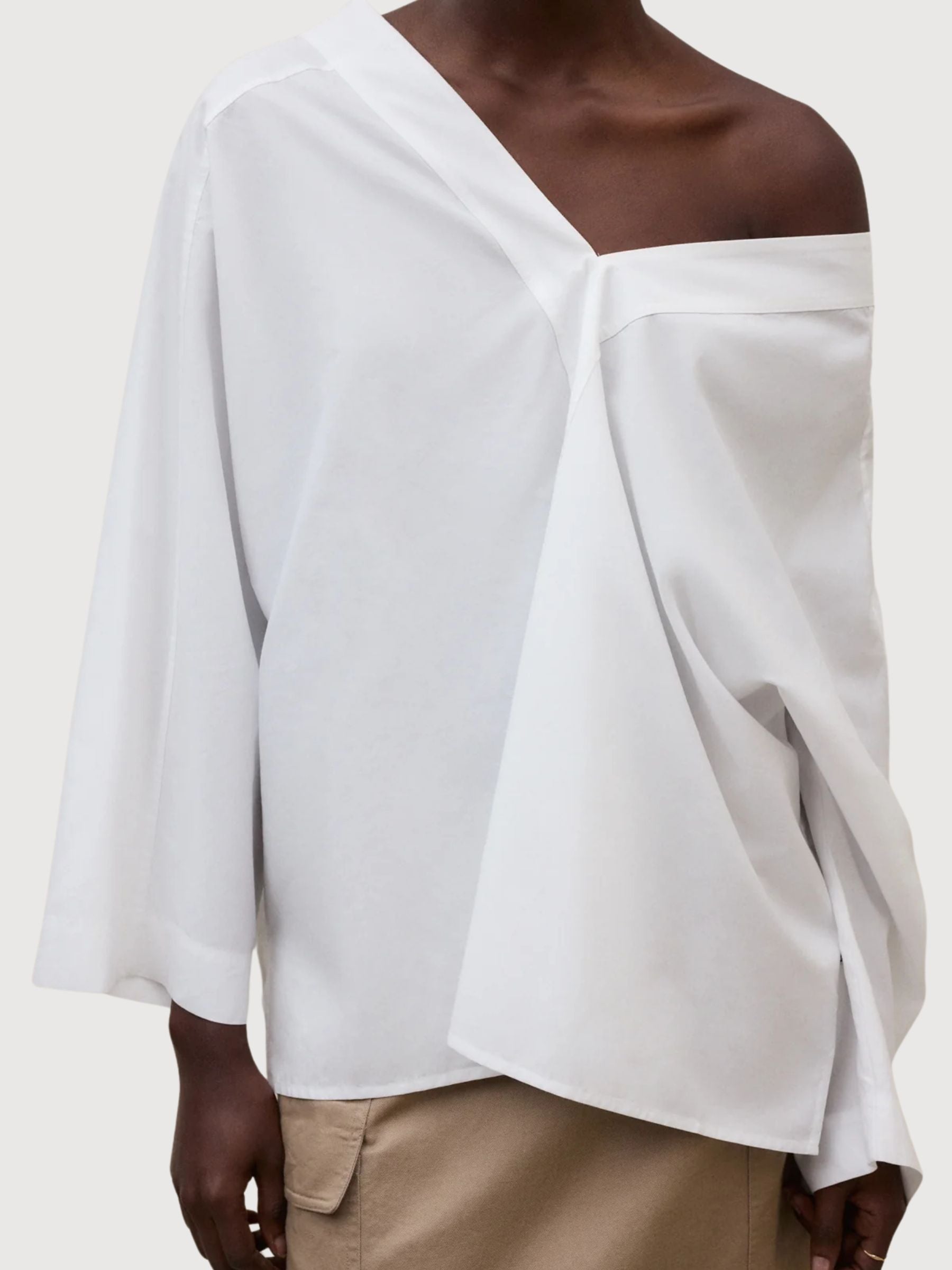 PIA SHIRT DONNA Bianca | Ecoalf