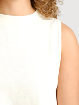 Top Namsos Canapa Bianco sporco Donna | DEDICATED