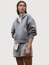 Felpa Arica Donna Grigio Ghiaccio | Ecoalf