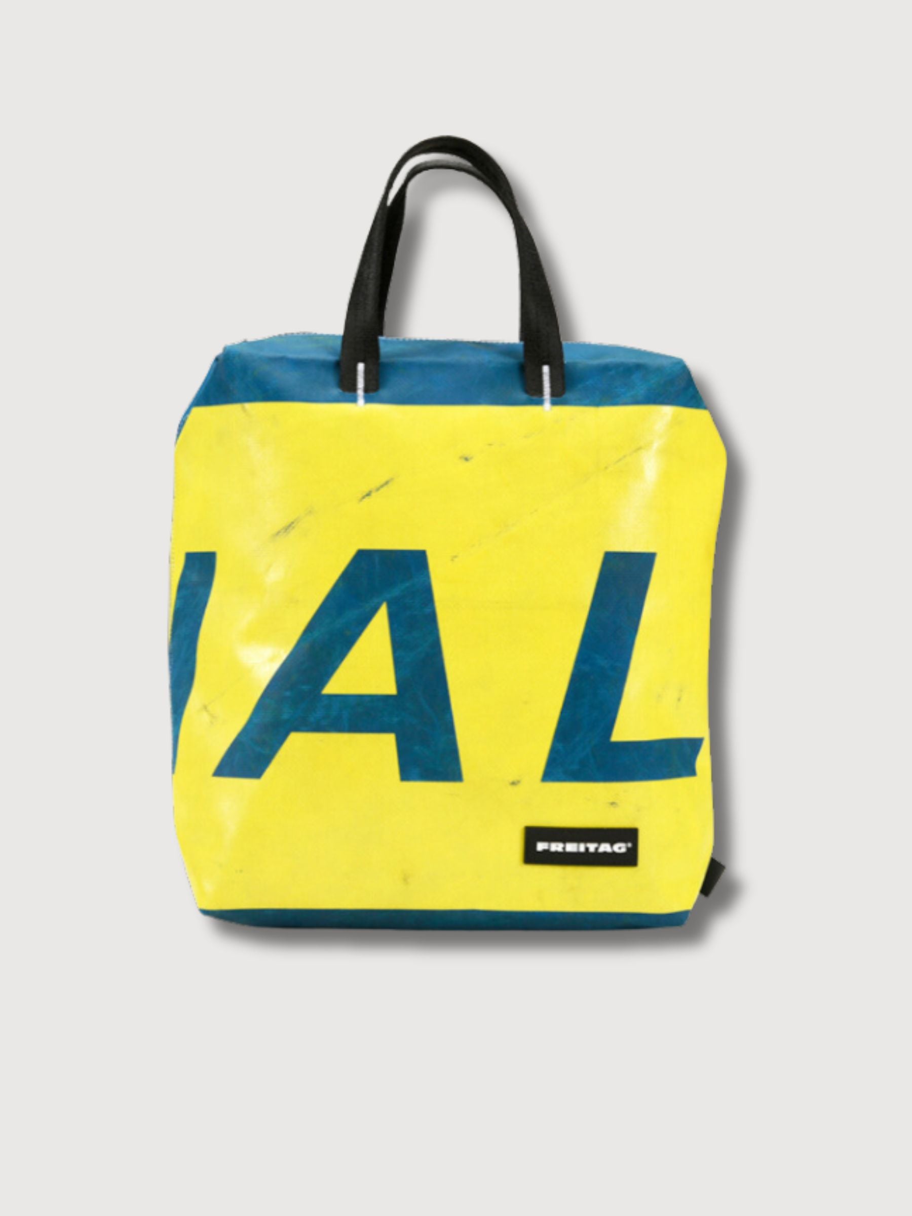 Zaino F201 Pete Yellow e Blue-Al in teli per camion usati Freitag