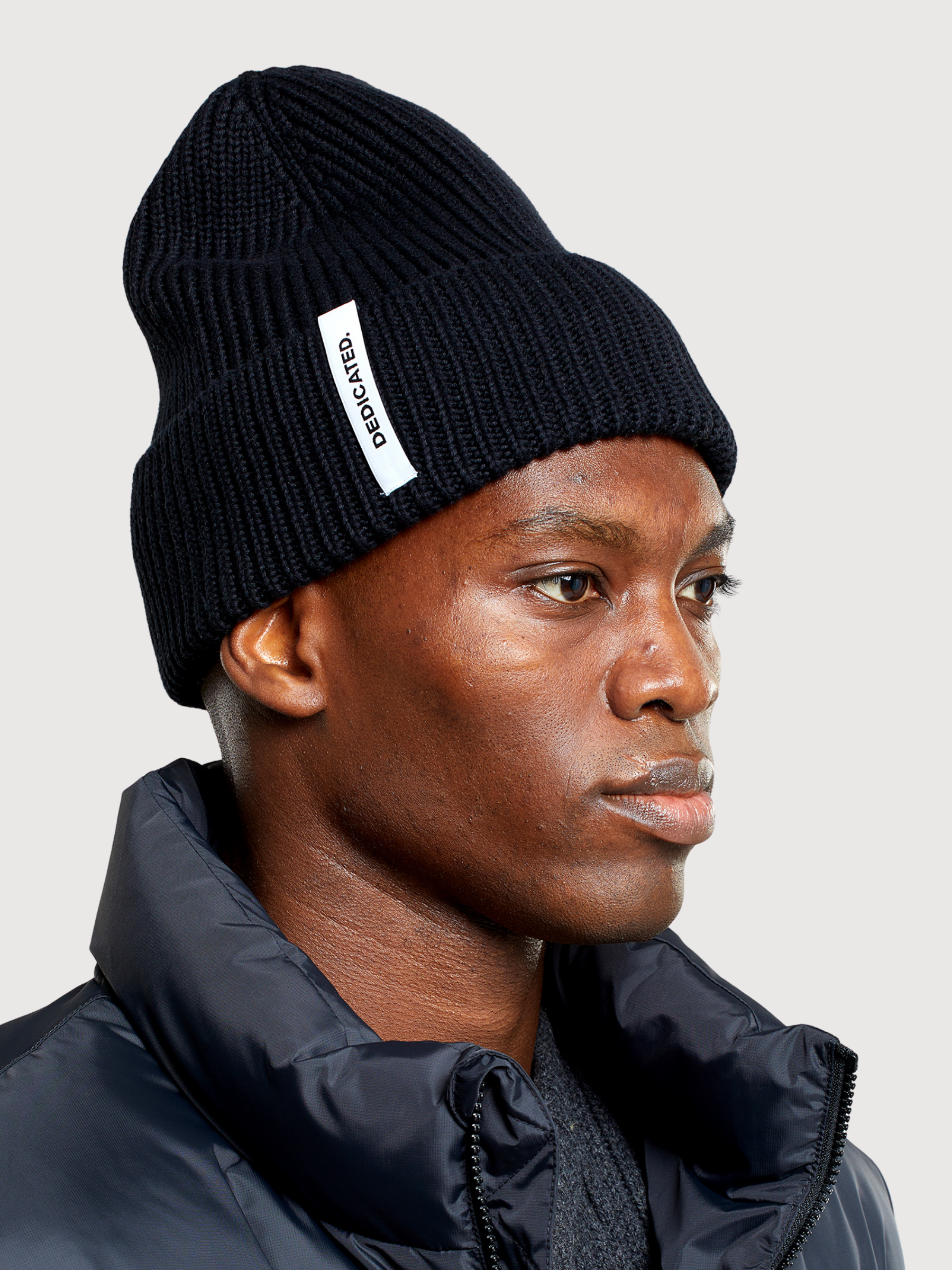 Beanie Narvik Schwarz Unisex | Dedicated