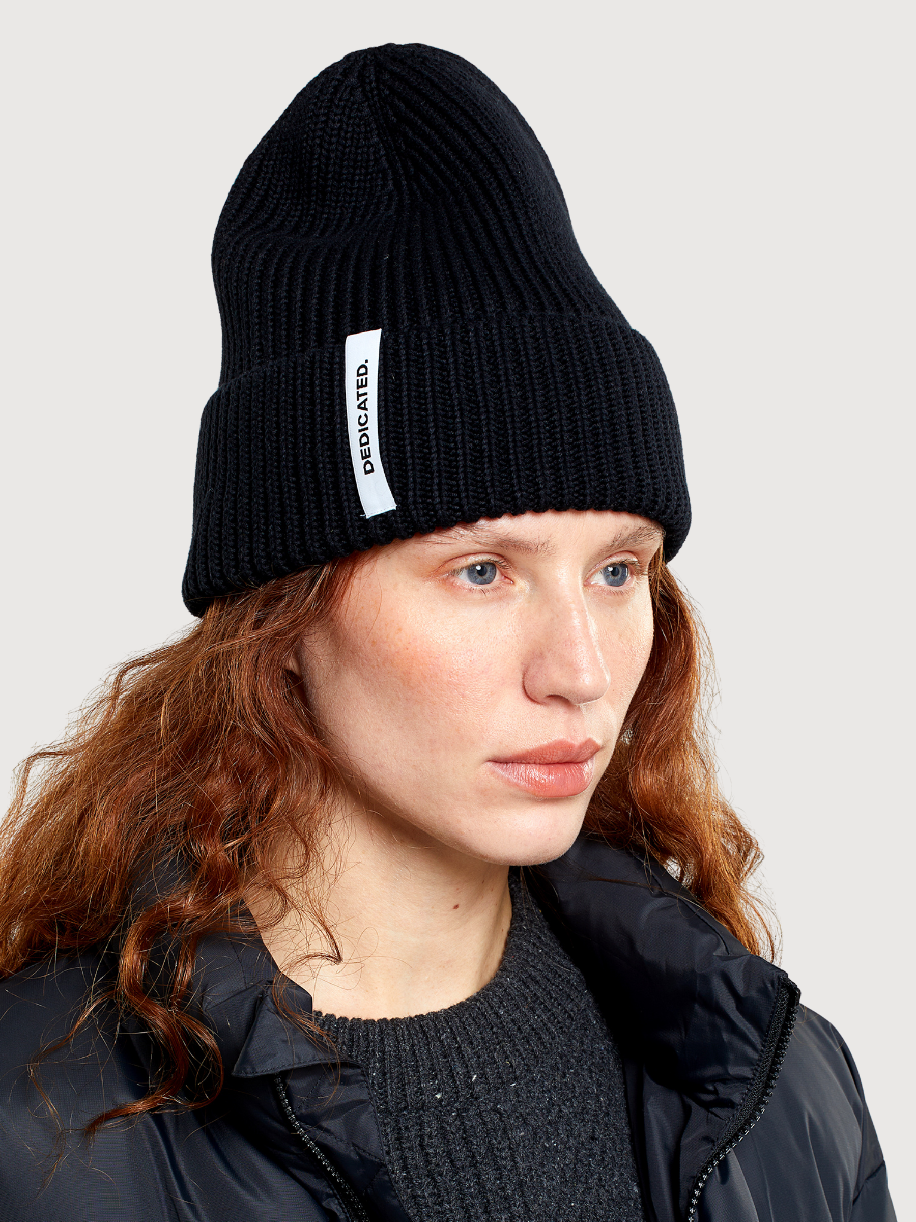 Beanie Narvik Schwarz Unisex | Dedicated