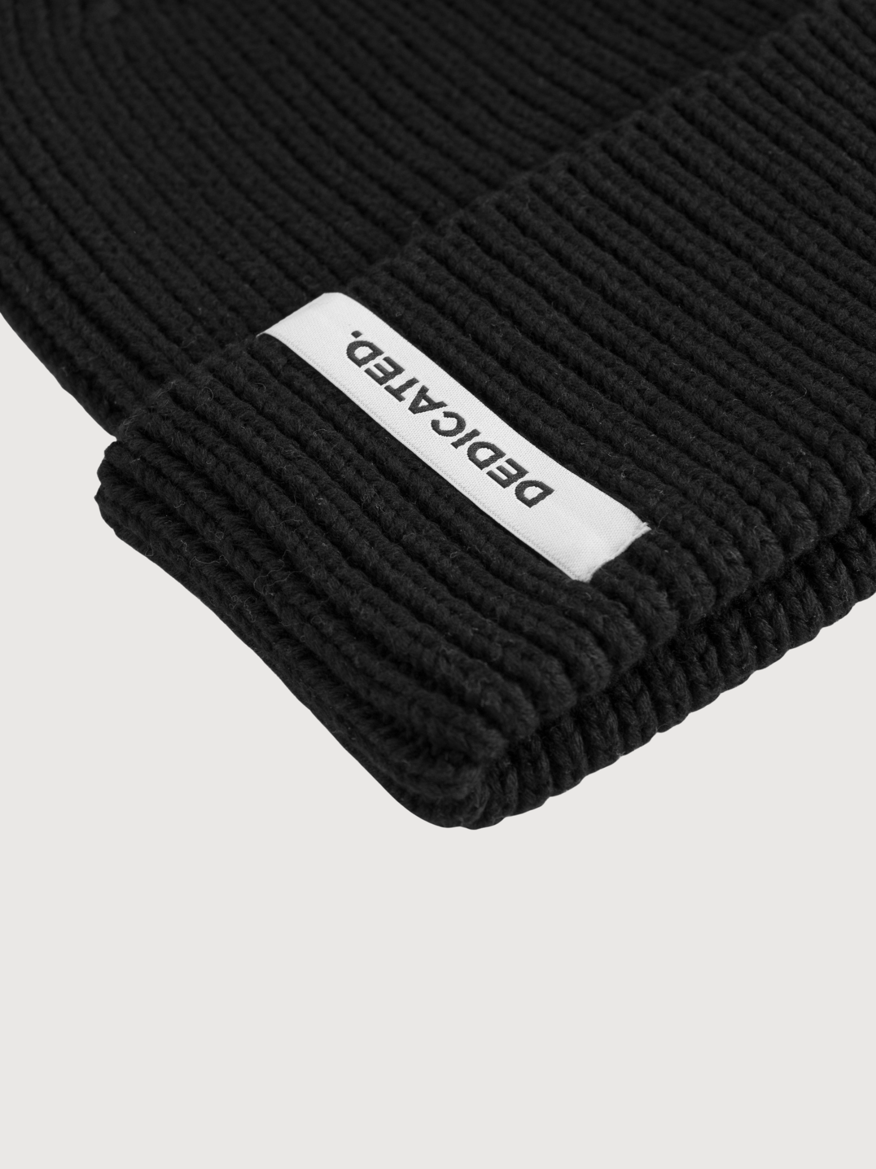 Beanie Narvik Schwarz Unisex | Dedicated
