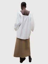 PIA SHIRT WOMAN White | Ecoalf