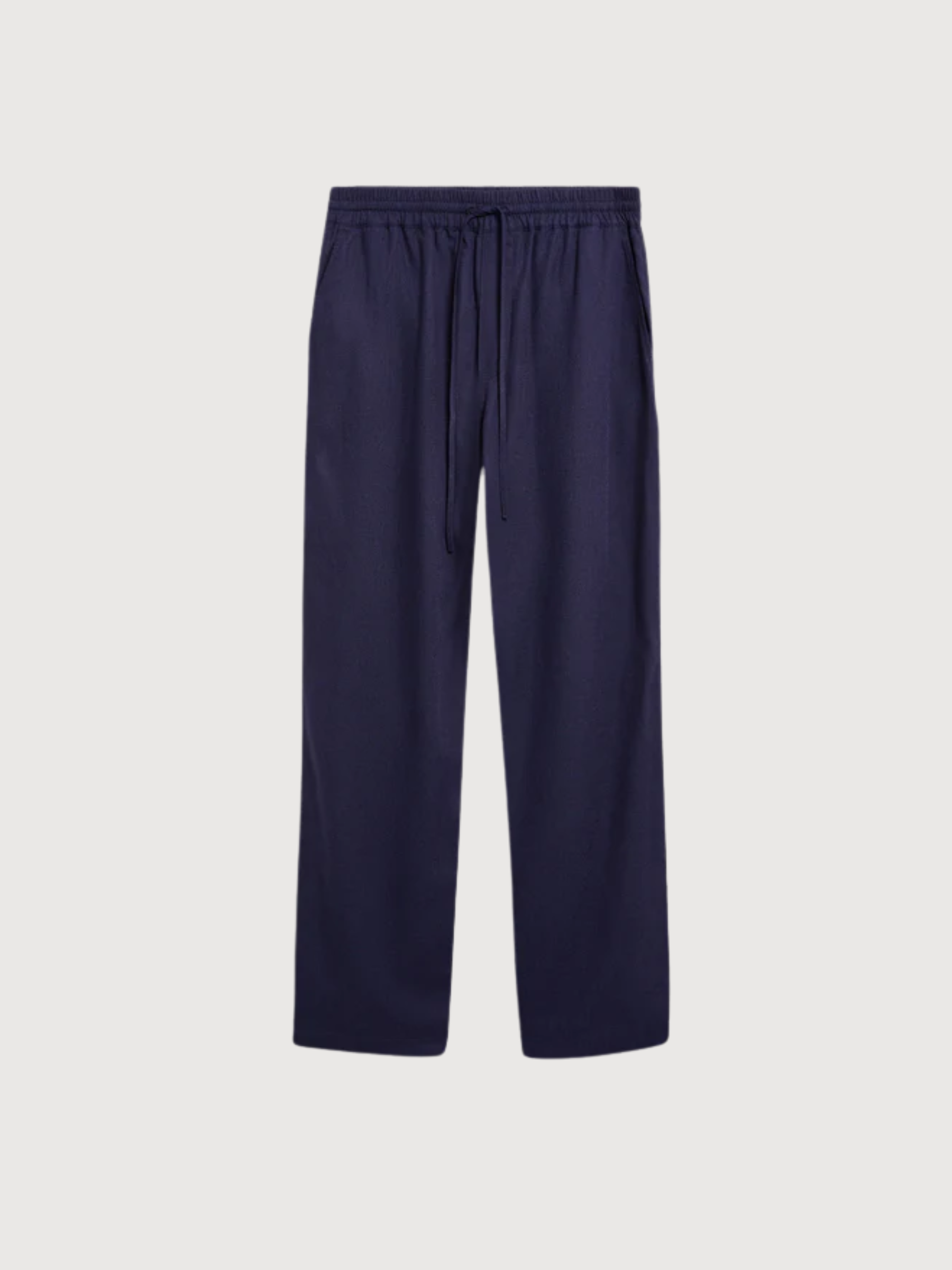 Lino Pant Loukaa Tinted Navy | Armedangels