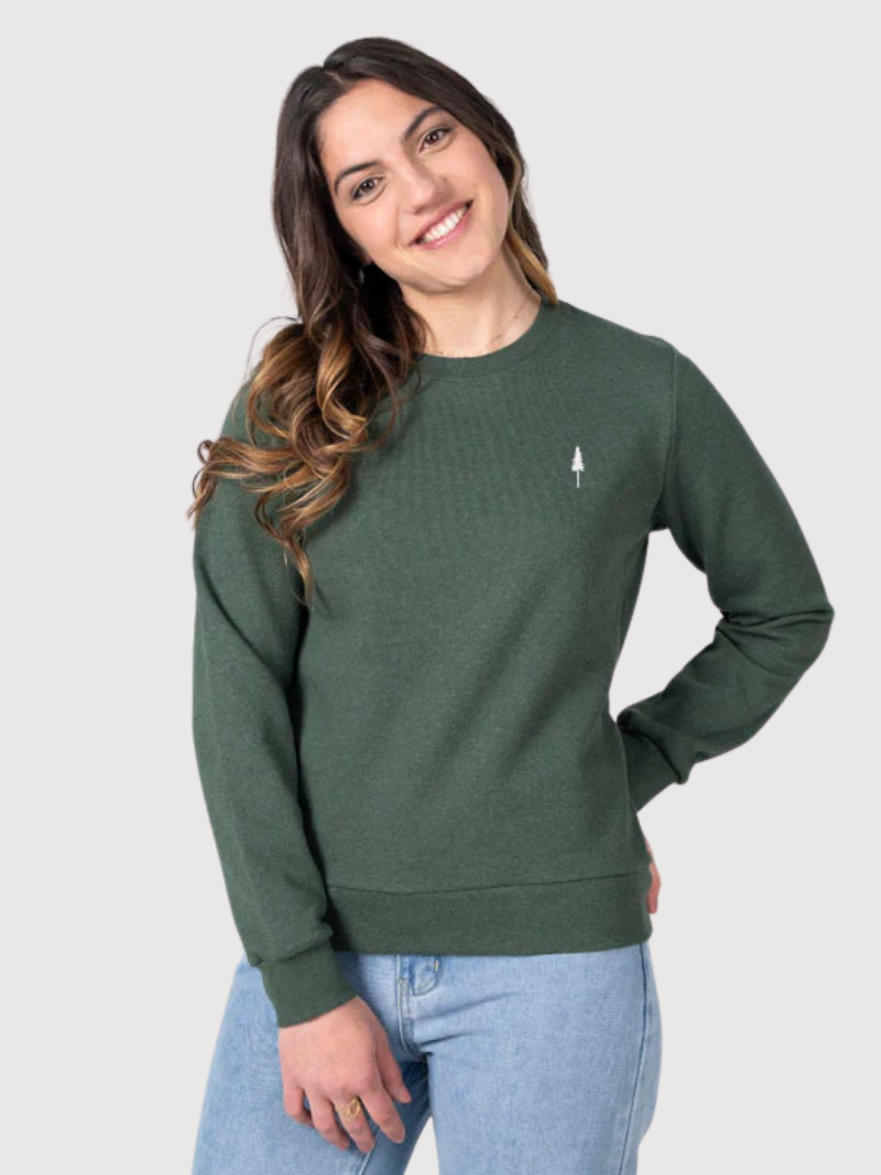 TreeSweater Olive Mel | NIKIN 