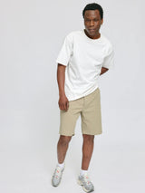 Chino-Shorts für Herren, hellkhaki, aus Baumwolle | Mazine
