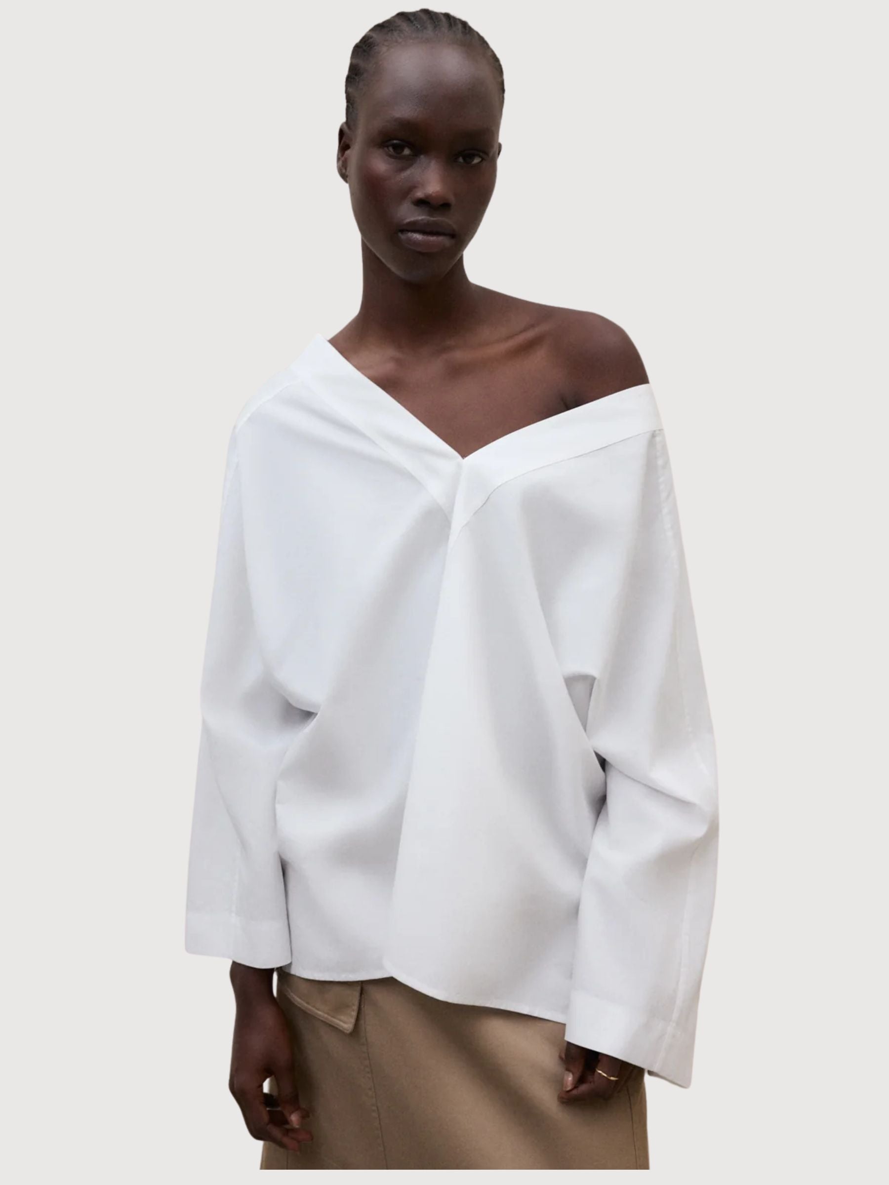 PIA SHIRT DONNA Bianca | Ecoalf