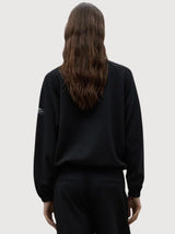 Sweatshirt Delfos Black in LENZING™ | Ecoalf