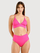 Bikini Bottom Slite Pink Damen | Dedicated