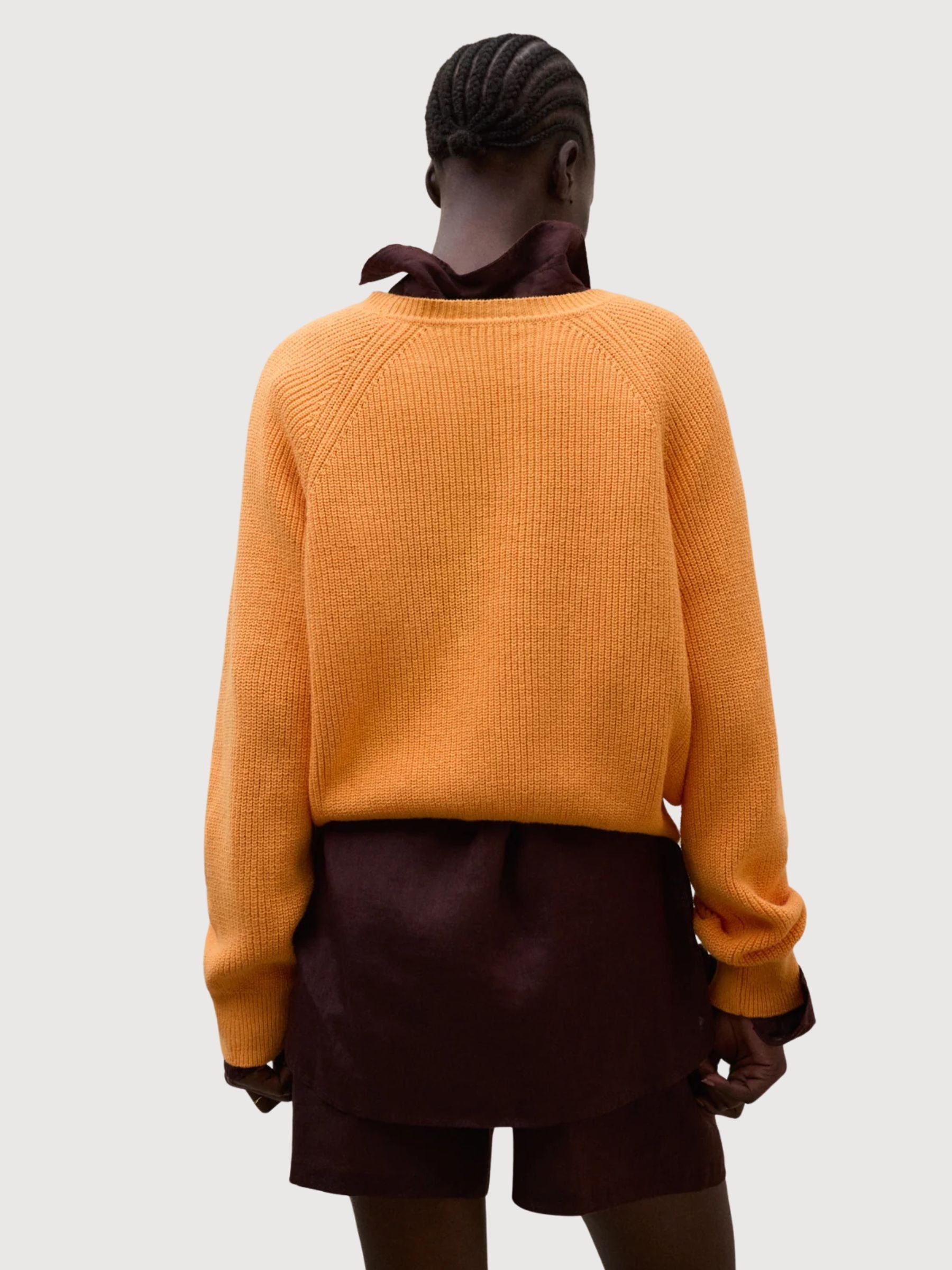 NONI KNIT WOMAN Tangerina | Ecoalf