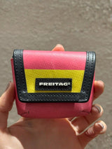 Charm, AirPods & Key Holder F213 Mini Messenger Pink/Yellow | Freitag
