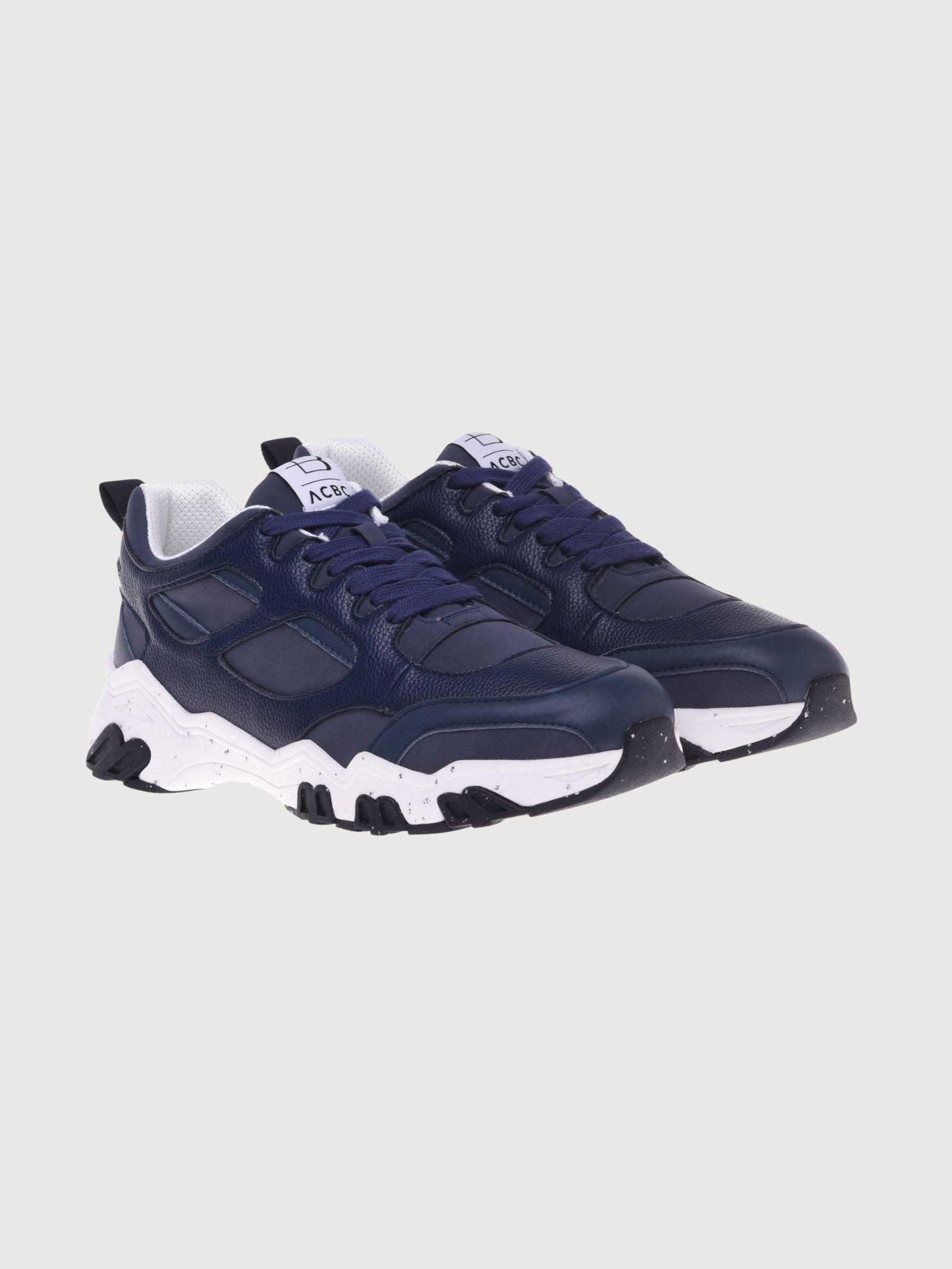 Sneakers Navy blue in eco-Leder Herren | ACBC X Baldinini