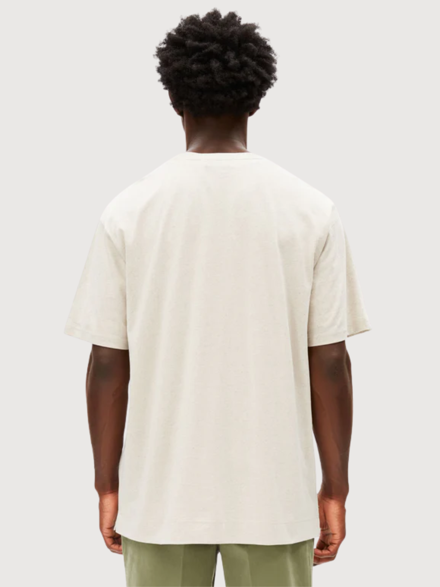 T-Shirt in Lino Misto Maarkos Pure | Armedangels