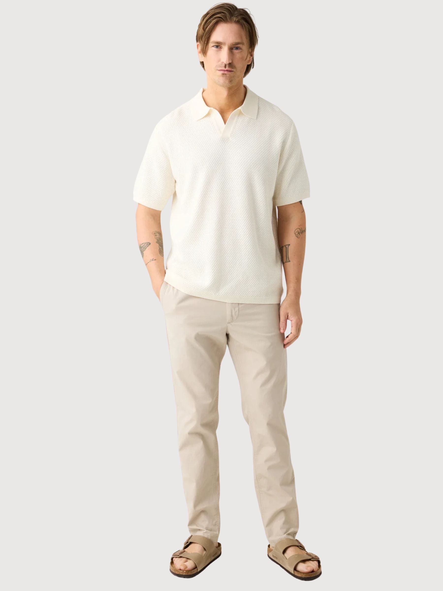 Polo in maglia di cotone biologico | Knowledge Cotton Apparel