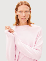 Merinaa Links Links Sweater Pink Mist | ARMEDANGELS