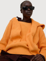 NONI KNIT WOMAN Tangerina | Ecoalf