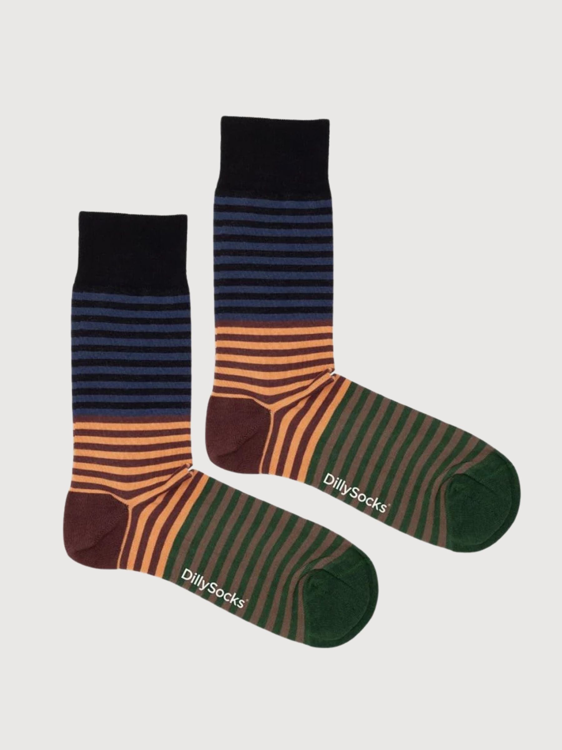Erdige Streifen | Dillysocks