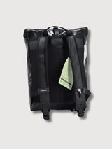 Backpack F155 Clapton Black and "cs" In Used Truck Tarps | Freitag