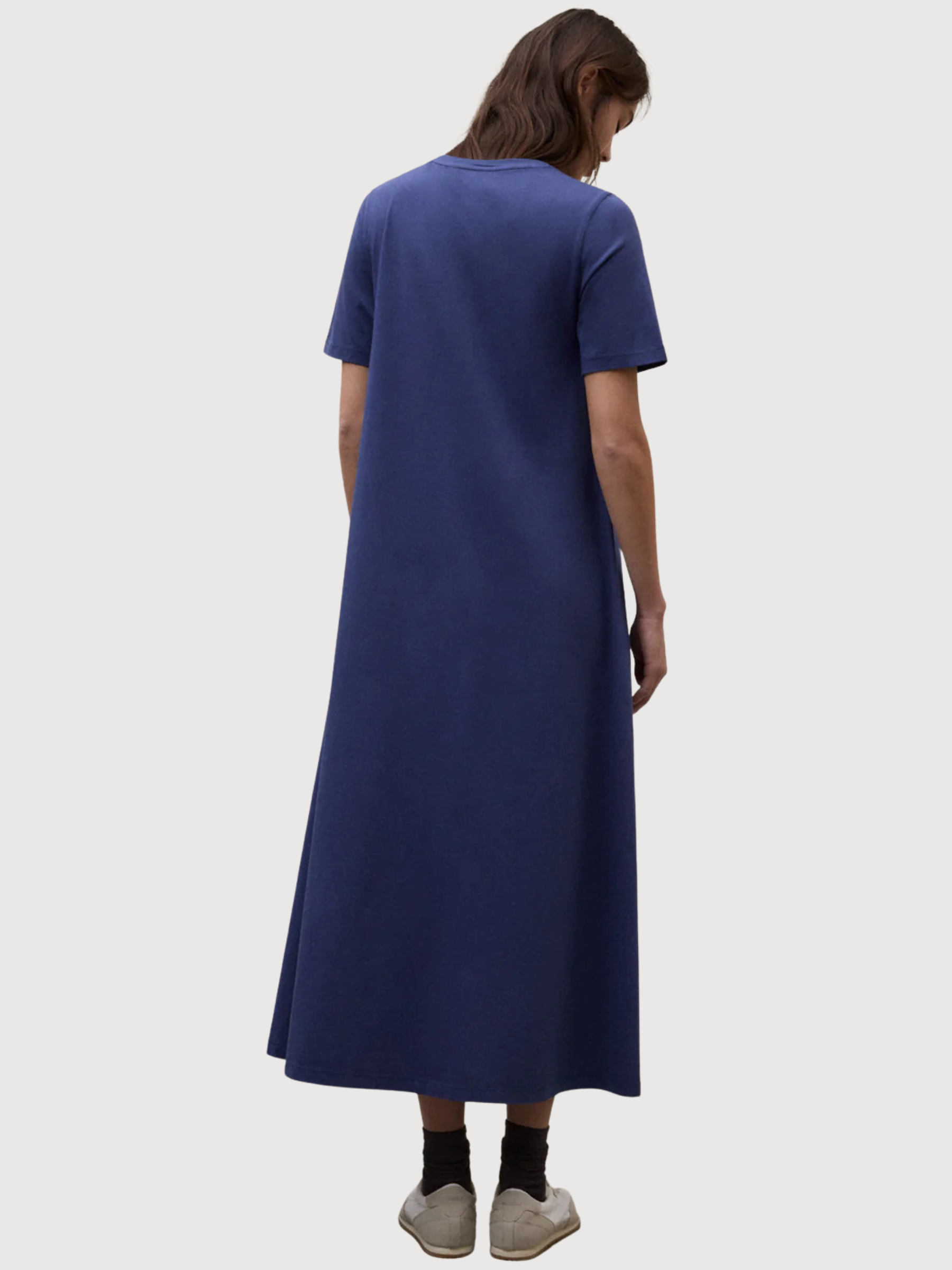 Abito Elettra Blu Indaco Cotone | Ecoalf