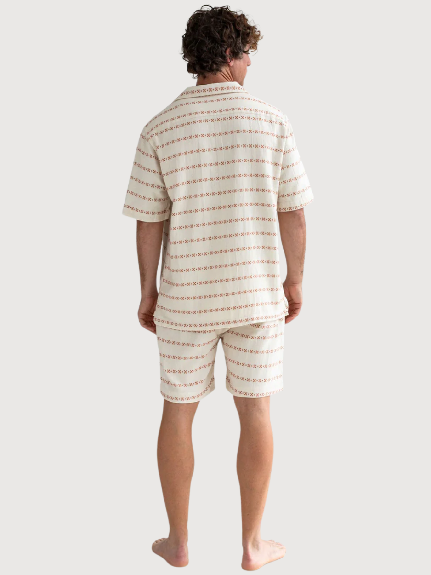 HERINGSDORF Ecru/Adobe Jacquard | TWOTHIRDS