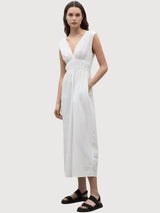 Dress Bornite White in TENCEL™ | Ecoalf