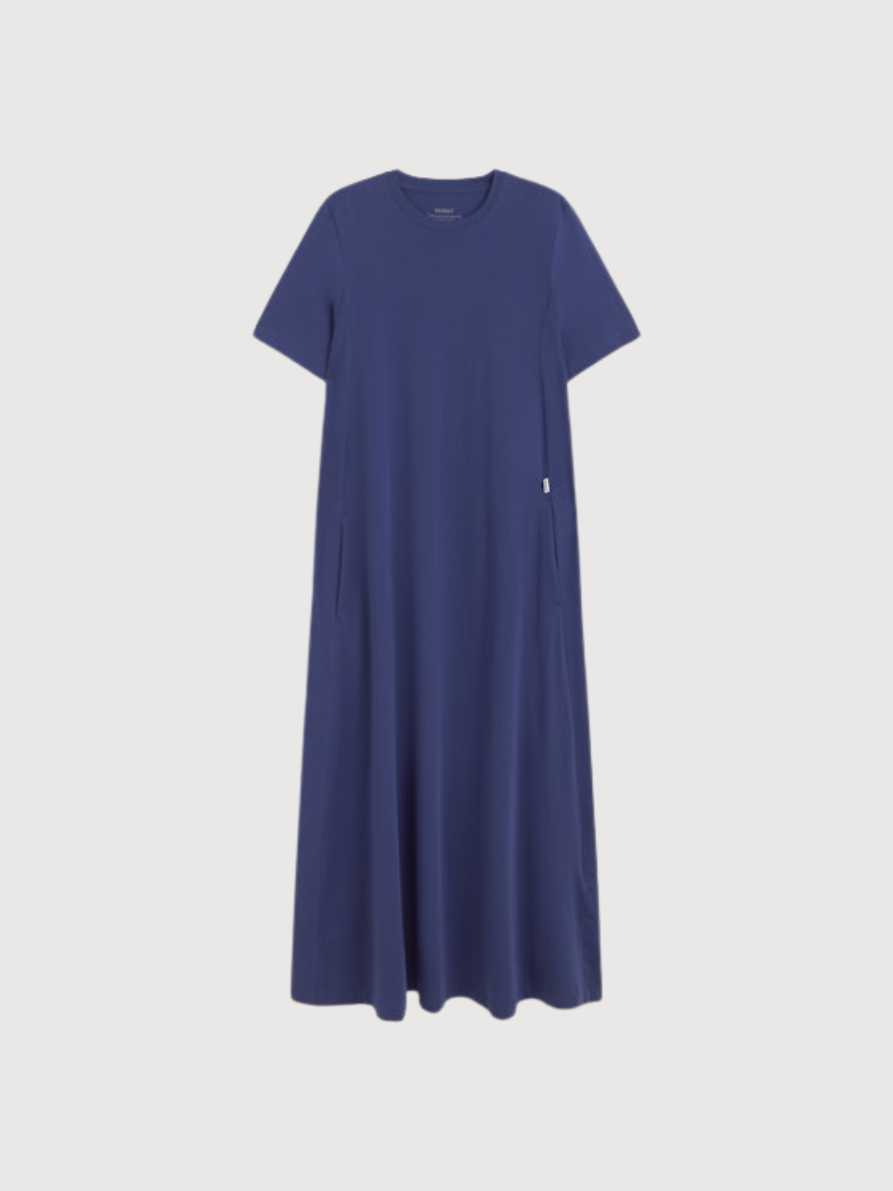 Abito Elettra Blu Indaco Cotone | Ecoalf
