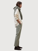 Sweatshirt Storm Damen Ecru Baumwolle | Ecoalf