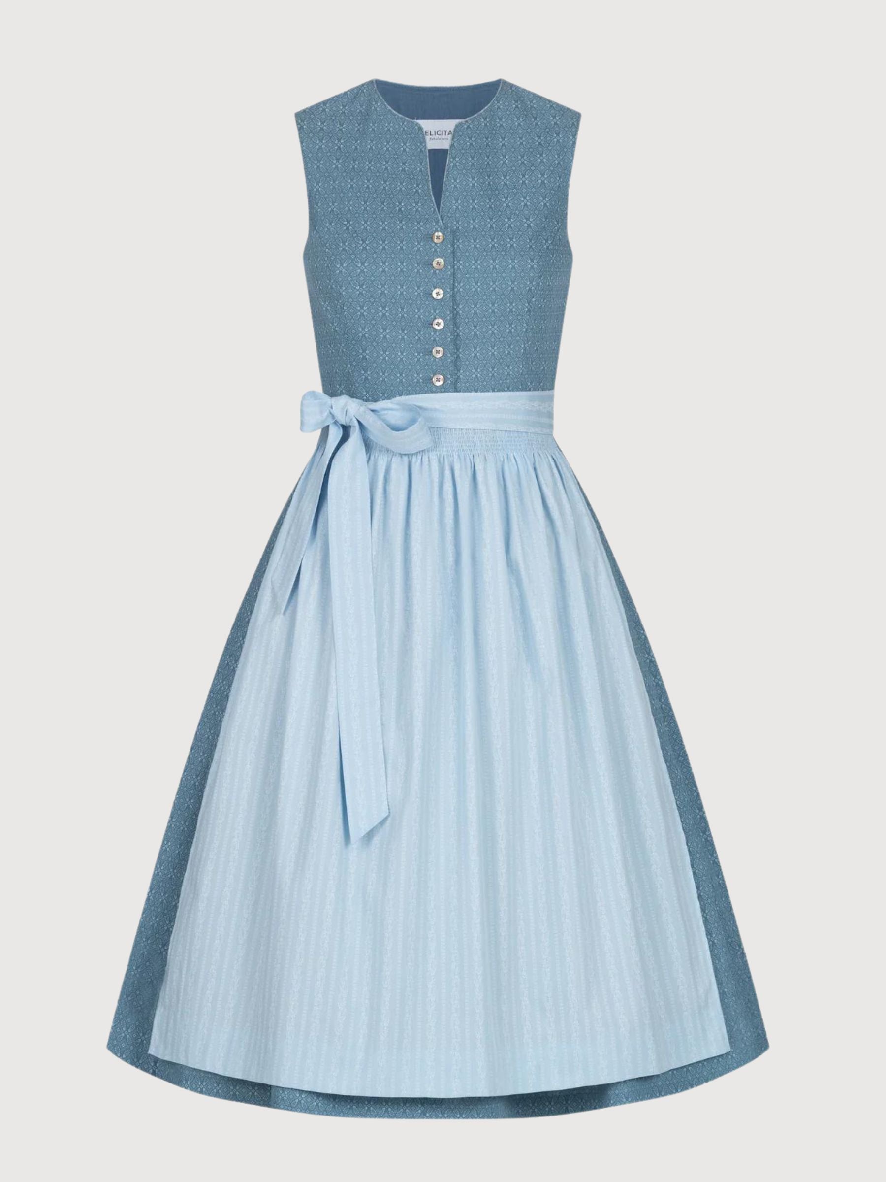 Frauen Dirndl Dorle hellblau | Felicitas