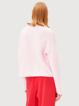Merinaa Links Links Sweater Pink Mist | ARMEDANGELS