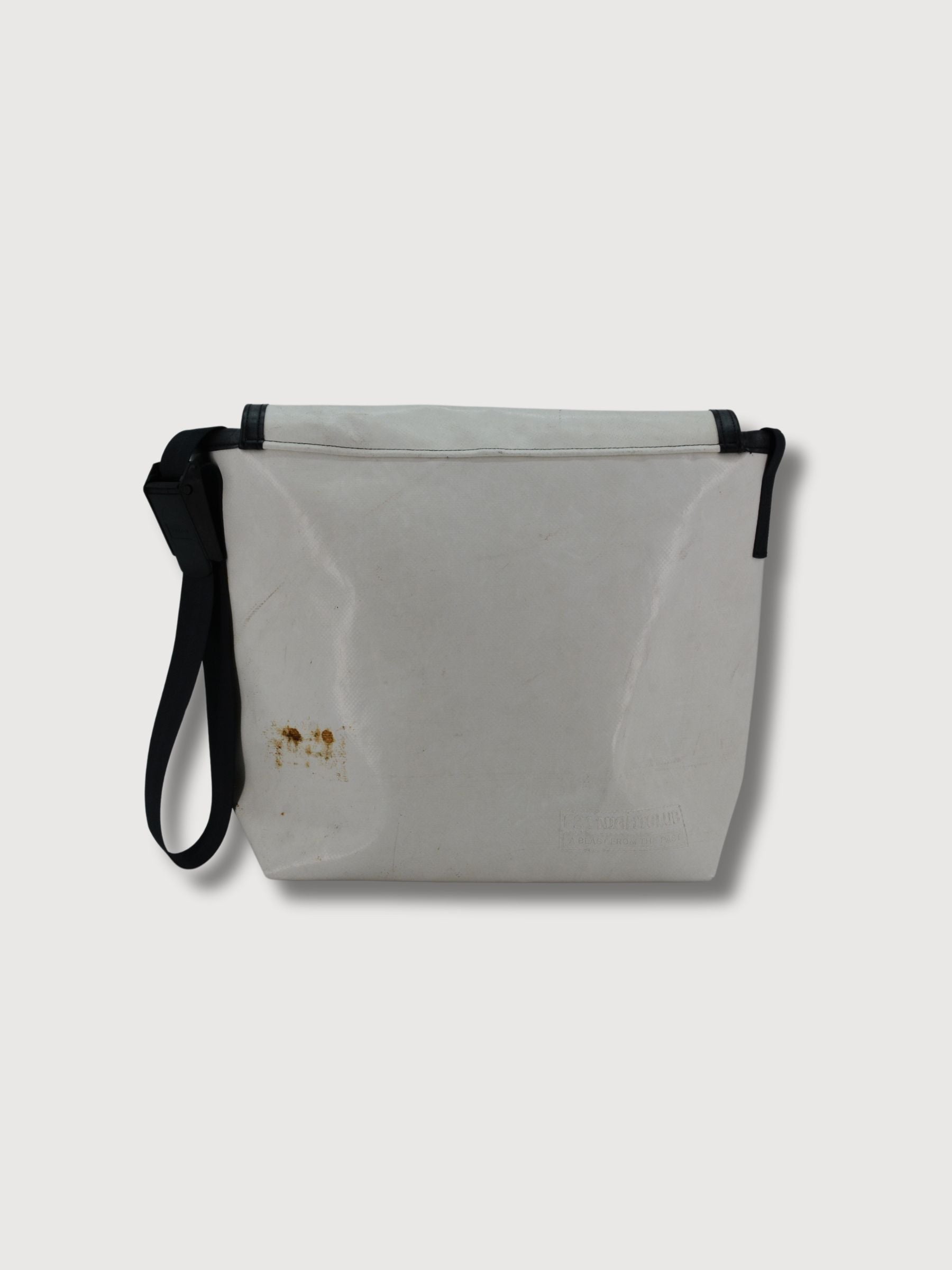 F21 Night Club White/Black Bag In Used Truck Tarps | Freitag