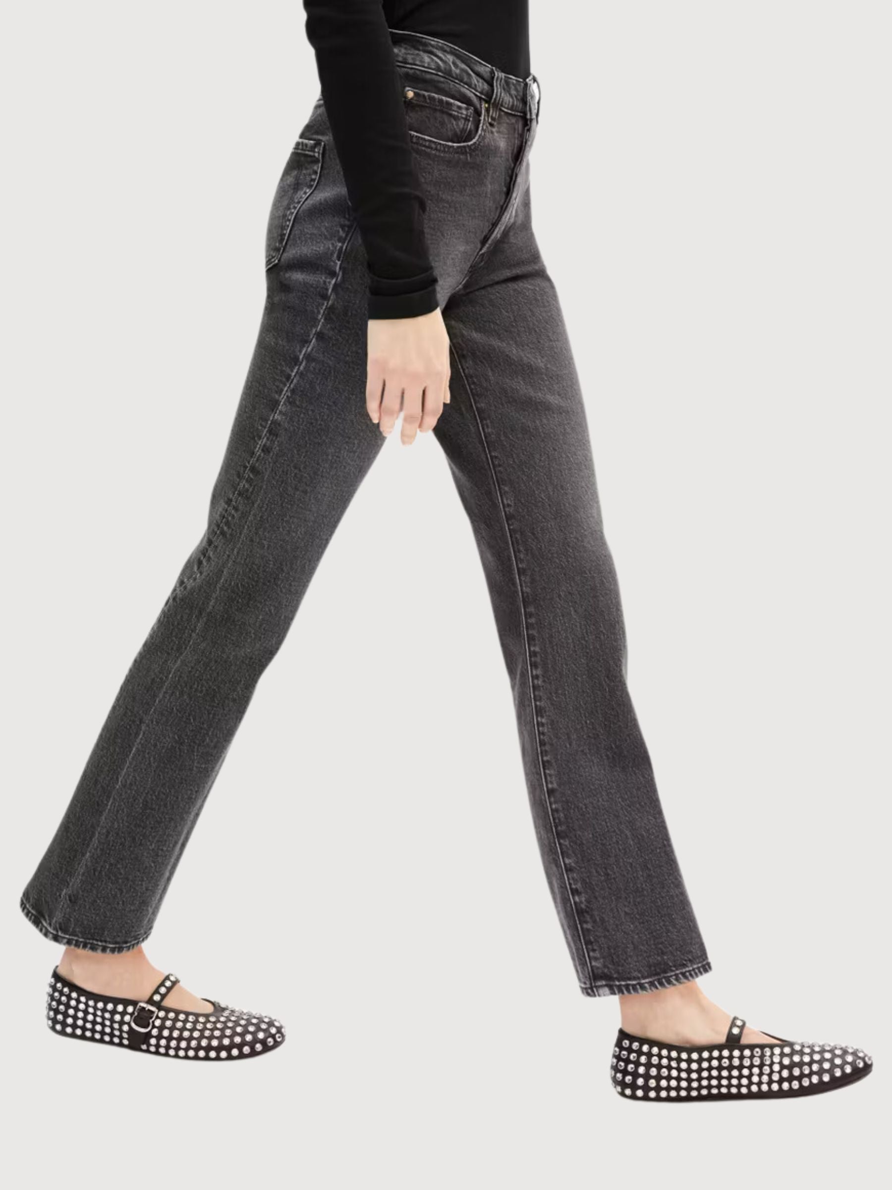 Velaari Jeans Gewaschen Obsidian Damen | Armedangels