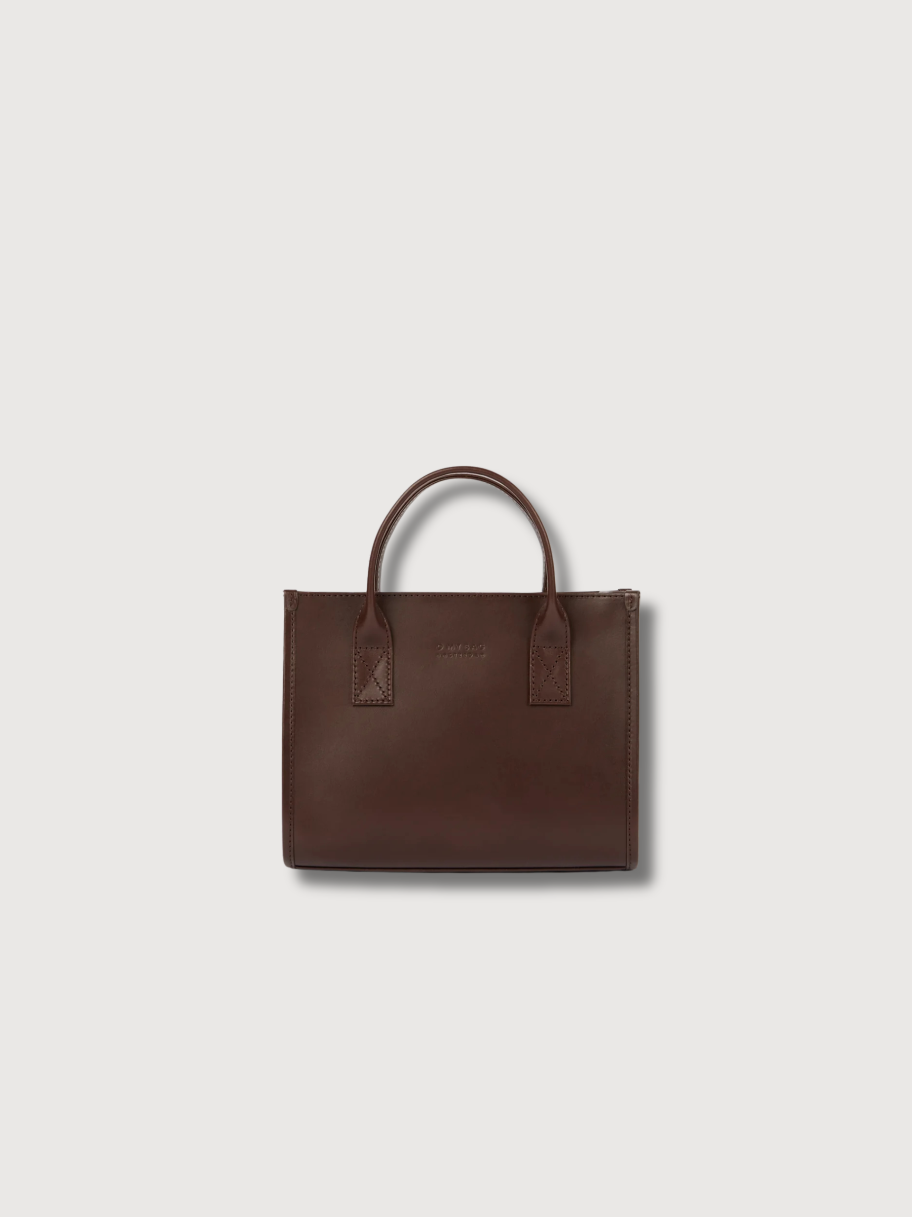 Jackie Midi Pelle classica color cioccolato | O MY BAG