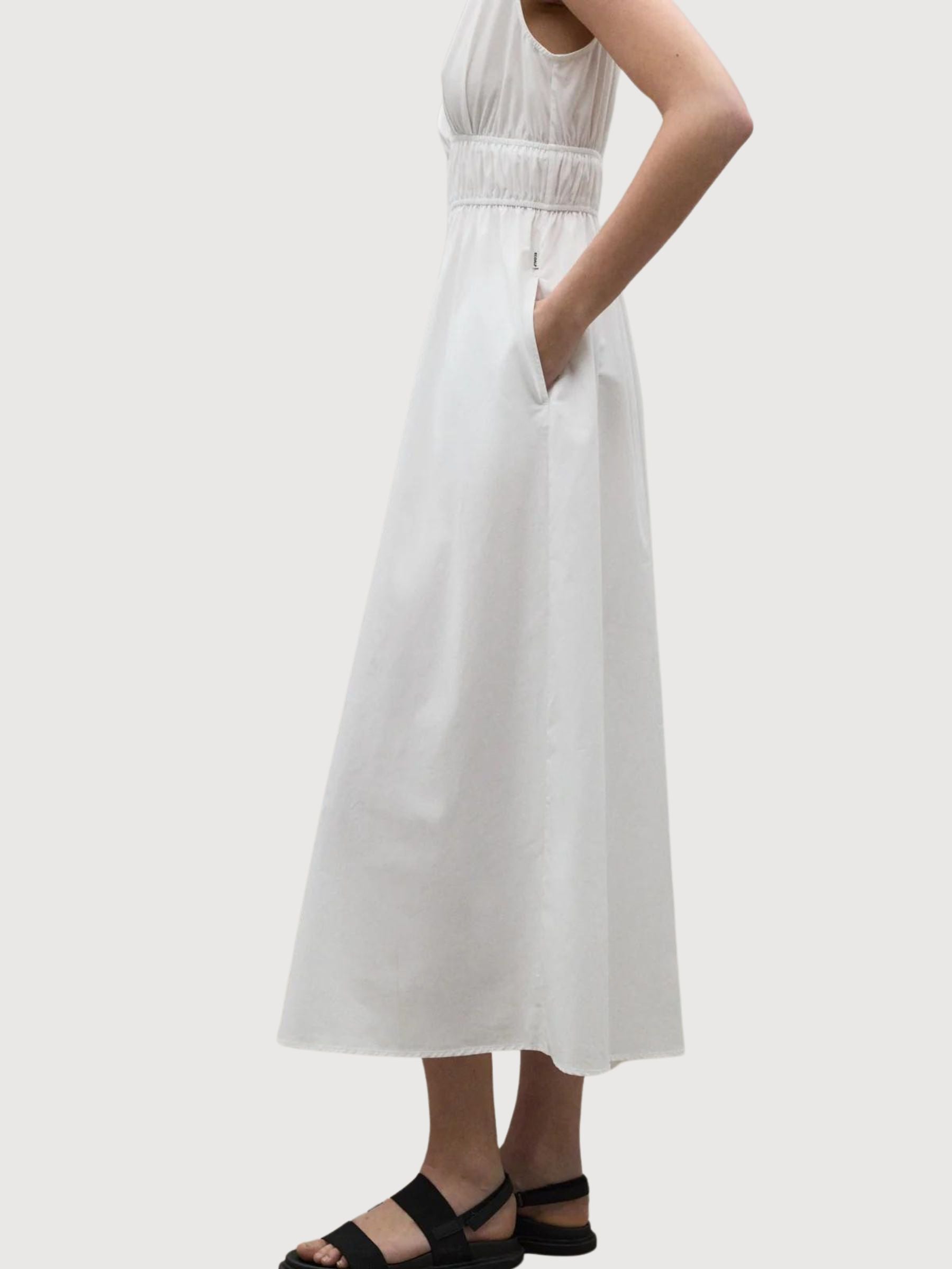 Kleid Bornite White in Tencel ™ | Ecoalf