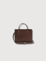 Jackie Midi Pelle classica color cioccolato | O MY BAG