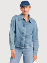 Jacket Ota Cindy Mid Worn Organic Cotton | Kings Of Indigo