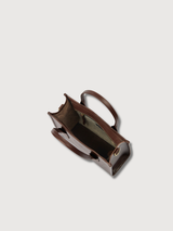 Jackie Midi Pelle classica color cioccolato | O MY BAG