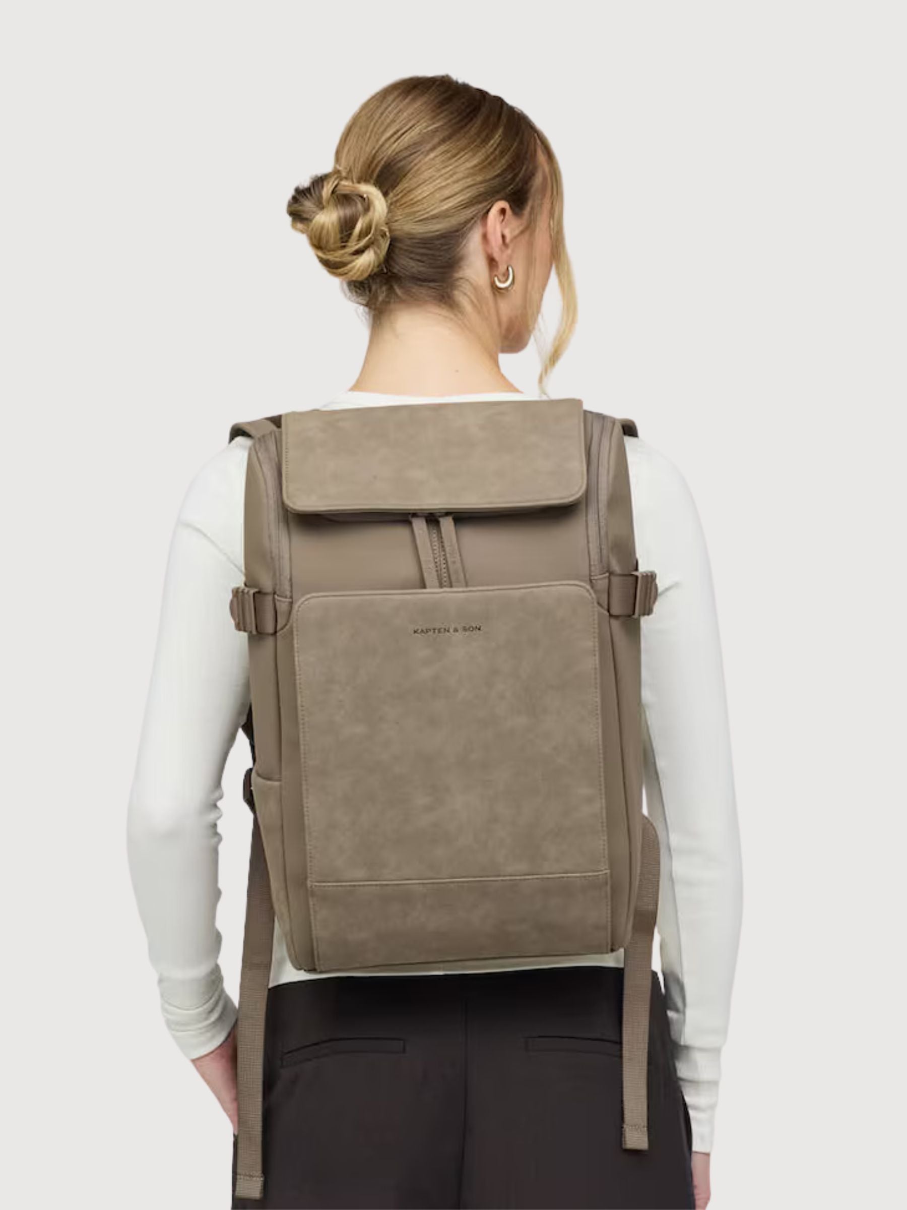 Backpack Bali Medium Brown | Kapten & Son