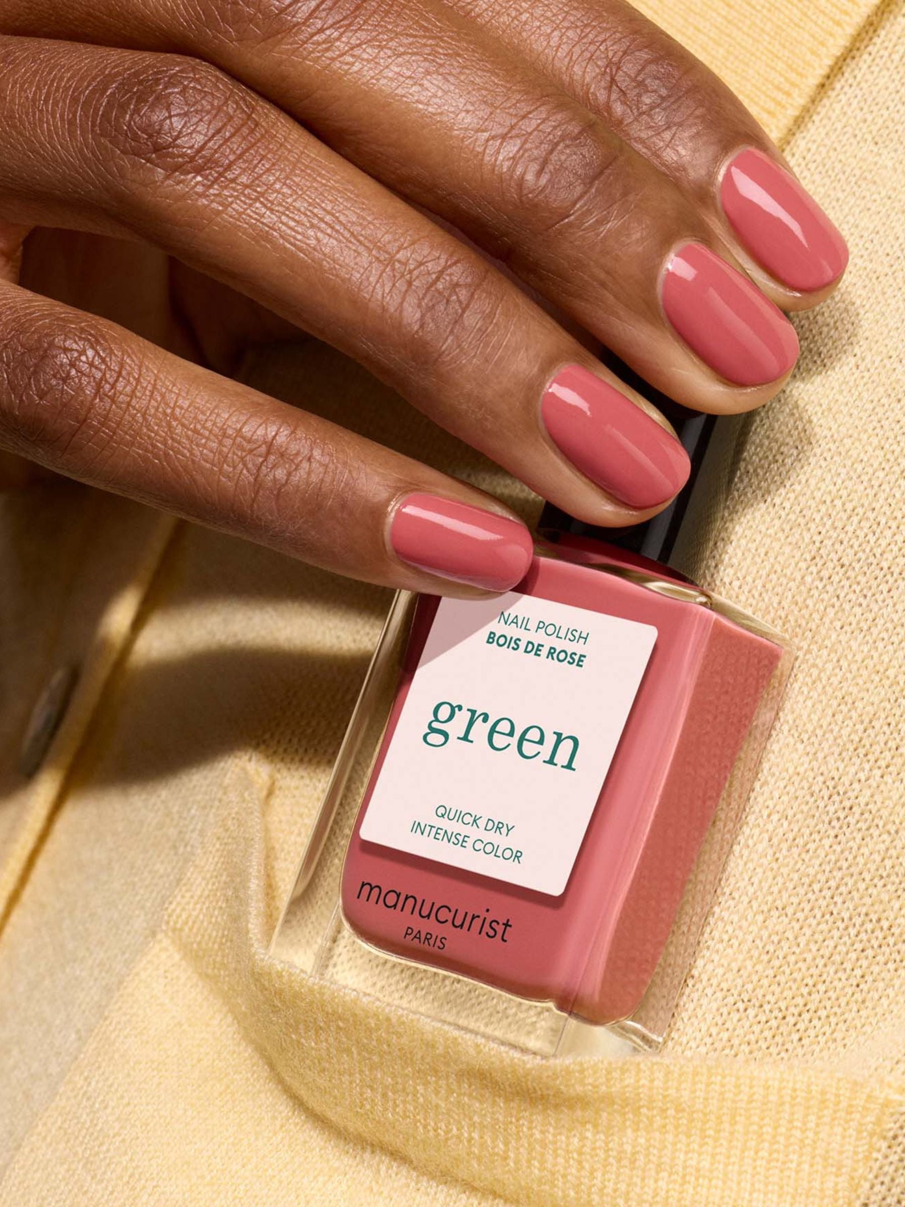 Grüner Nagellack Bois de Rose | Manukurist