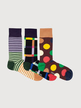 Geo Trio (3er Box) | Dillysocks