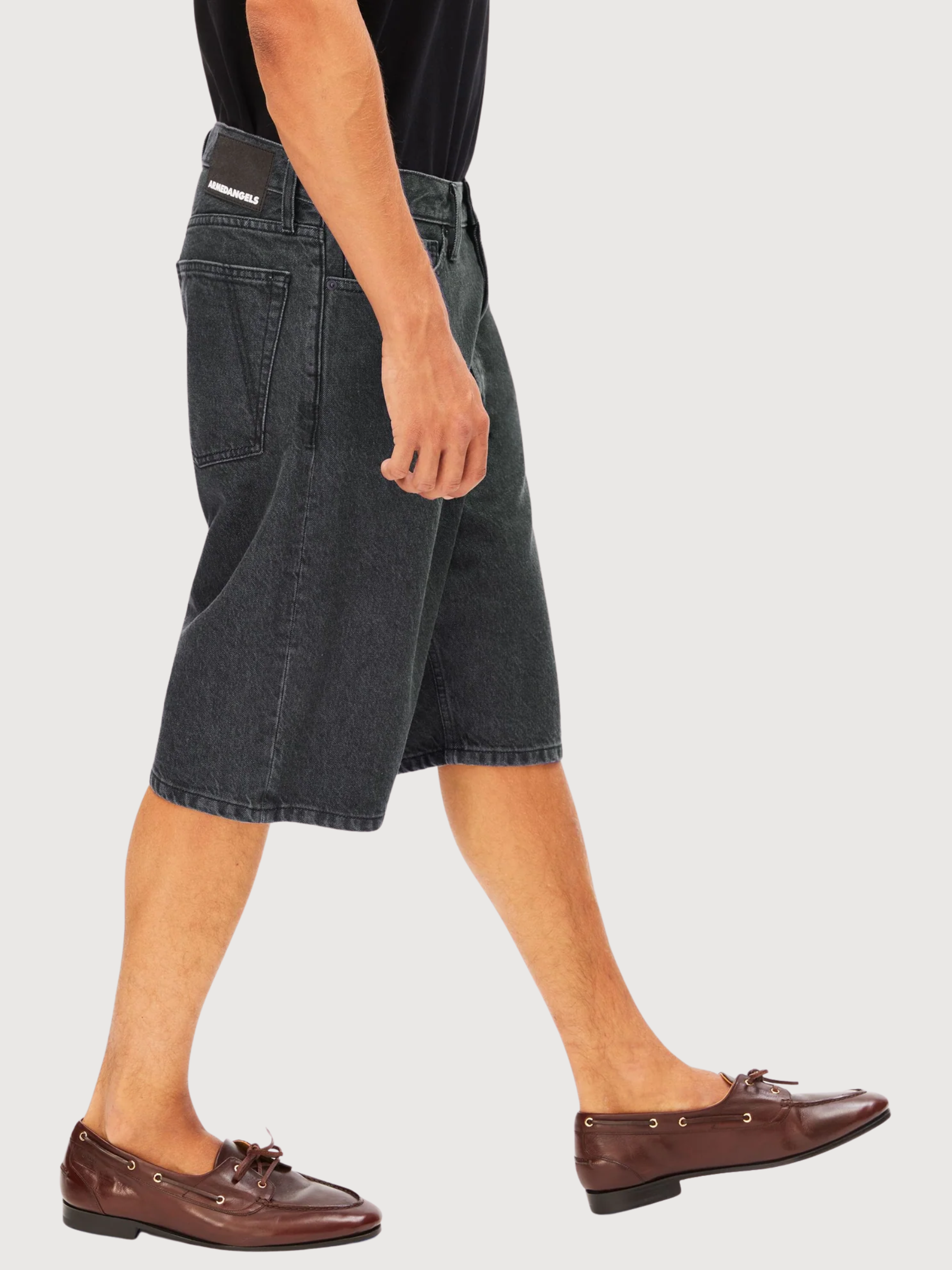 Jeans Corti Larghi Corno | Armedangels