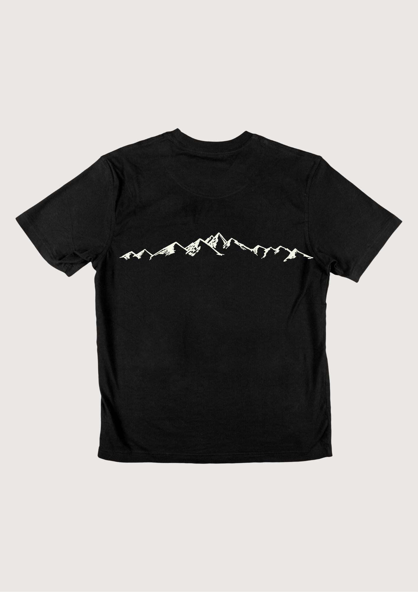 Daniel T-shirt Berge Schwarz | Re-bello