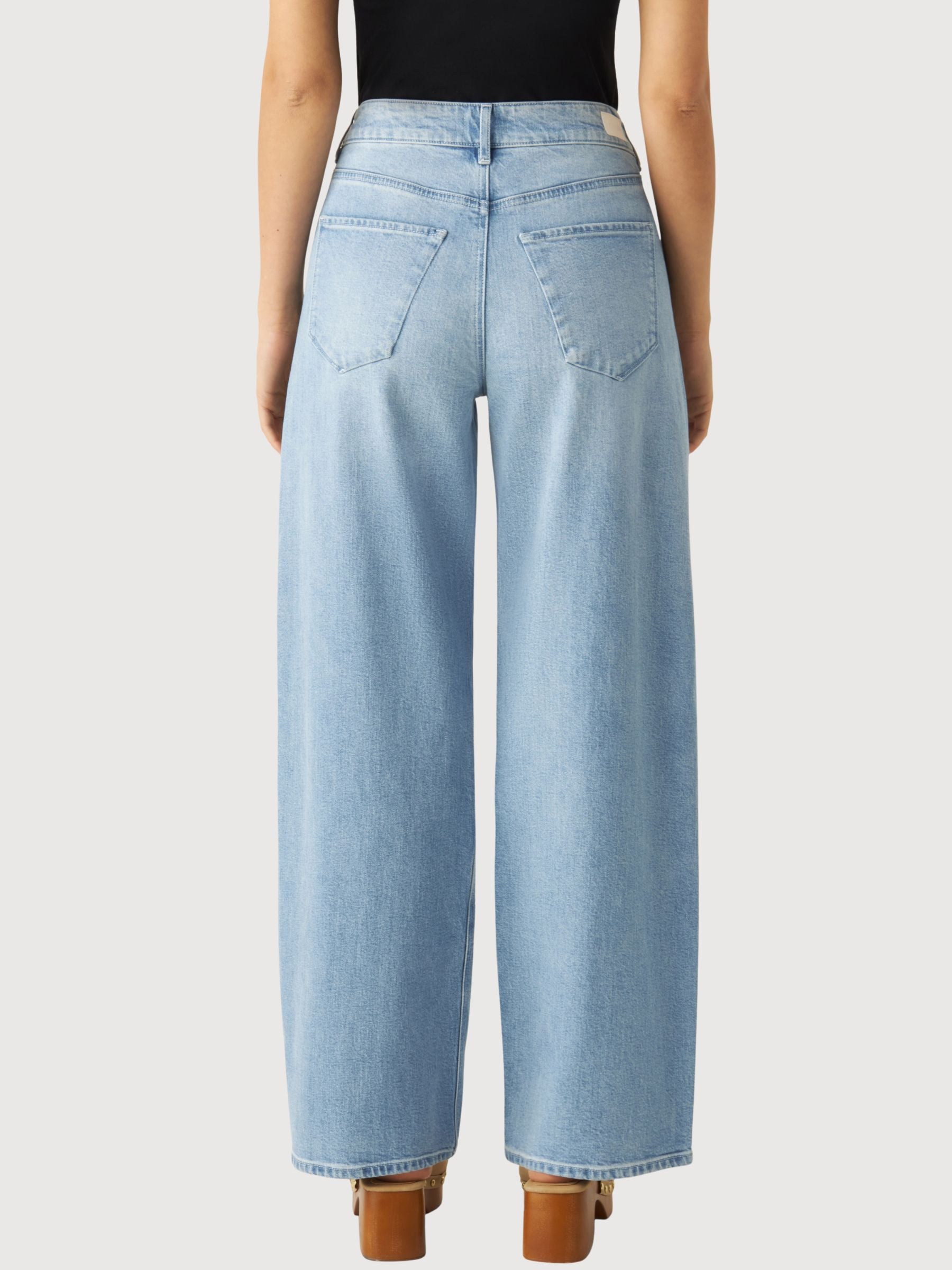Jeans Ash Barrel Bright Blue | Dawn Denim